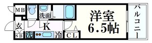 プレサンスTHE神戸の物件間取画像